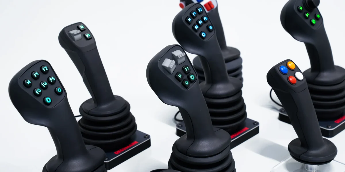 Gessmann Joystick Gruppe seitlich Detail